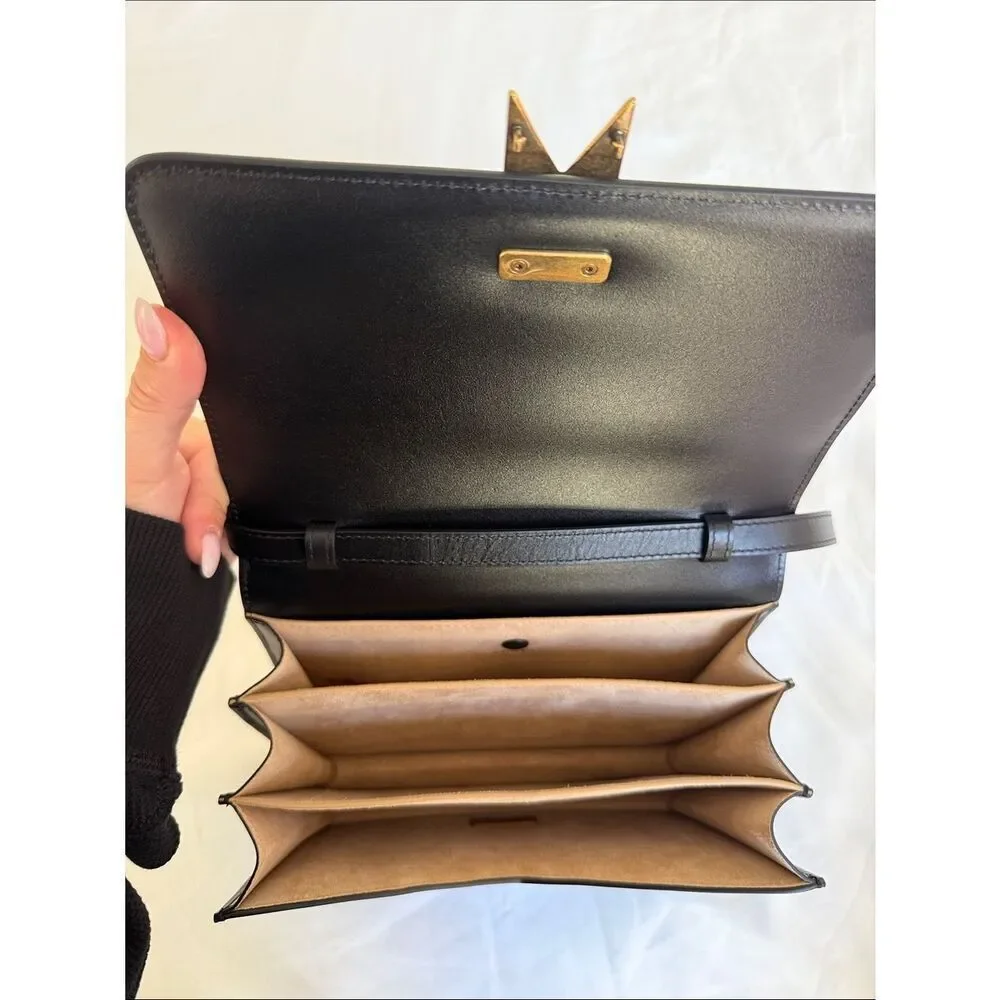 Alaïa Le Papa Small leather crossbody bag